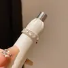 Anel Feminino Vazado Estrela e Lua em Zircônia Banhado a Ouro Real 18K, Estilo Levemente Luxuoso, Versátil e Elegante