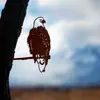 Suministro Transfronterizo de Estación Independiente Silueta de Pájaro Búho Colibrí Pájaro Carpintero Petirrojo Serie Silueta de Pájaro Enchufe para Jardín