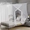 Rede Mosquiteira Criptografada Antiga para Quarto de Casa Aluguel Padrão Anti-Mosquito Rede Tradicional Rural Cama Grande 1.8m