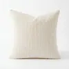 Funda de Almohada de Pana de Color Sólido Simple 2026 Modelo Nuevo Sala de Estar Sofá Cojín Habitación de Modelos Funda de Almohada Decorativa Venta al por Mayor