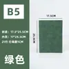 Caderno A5 em Couro PU Macio com Logo Personalizado, Presente Publicitário Simples, Caderno B5 Executivo com Capa de Couro, A6 Feito Sob Medida