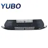 Adecuado para Toyota Sienna 2021-2023, Rejilla Inferior Frontal Negro Brillante + Gris Plateado con Agujeros 5310208080