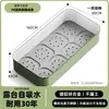 Maceta de aluminio aleación maceta de flores caja de plantación de metal patio exterior balcón un metro huerto maceta rectangular hierba de junco