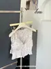 Conjunto de Pijama Feminino Verão Estilo Japonês Sexy Decote V Estampa de Leopardo Pura Desejo Princesa Renda Patchwork Camisola Shorts com Bojo