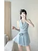 2026 Nuevo y Único Traje de Baño Hermoso para Mujer, Gama Alta, Conservador, Perfecto para Vacaciones, Impresionante Ropa de Baño Estilo Boxer 9293