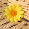 Crisântemo Pequeno Simulado 4cm Cabeça de Girassol DIY Margarida Pequena Arco Arranjo de Flores Coroa de Flores Adorno de Cabeça Atacado