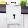 Saco de lixo de carro autoadesivo descartável com cordão para armazenamento, saco de lixo de mesa de escritório, lata de lixo de carro, lixo de cozinha
