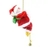 Papai Noel Transfronteiriço Escalar Contas Brinquedo Elétrico Escada Única de Escalada Escada Dupla de Escalada Chaminé Balançar o Traseiro Contas de Escalada Papai Noel