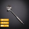 Espátula de acero inoxidable 304 cuchara sopera para el hogar pala para saltear cuchara pala para saltear pala para freír colador utensilios de cocina juego de 6 piezas