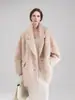 Elegante Casaco de Lã Mohair, Estilo Curto Casual e Versátil com Gola de Terno Estilosa, Novo Modelo de Luxo Outono e Inverno 2025