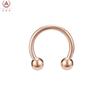 Comercio exterior transfronterizo moda titanio acero perforación joyería 0.8 mm grosor universal anillo aretes uñas ceja uñas labio Amazon wish