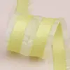 Saia de Poliéster com Fita Coreana Acessórios de Cabelo com Fita de Neve Material DIY Embalagem Roupa Casamento Fita de Fio Duplo de Alta Qualidade