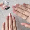 Shennai Arte de Uñas Galvanizado Polvo de Cristal Awnolo 2024 Polvo de Espejo Blanco Brillo para Uñas Color Mágico Decoración de Uñas