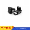 Adaptador tipo C macho a hembra extensión carga cabeza de conversión 3A conector para teléfono móvil tableta computadora portátil