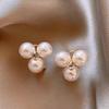 Pendientes de perlas para mujer 2024, nuevos pendientes de plata de ley 925 con diseño de explosión, ligeros, lujosos, elegantes y atmosféricos.