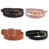 Cinturones de Moda para Mujer, Versátiles Cinturones Casuales para Jeans de Estudiante, Cinturones de Cuero de Moda para Mujer al por Mayor, Estilo Ol de Moda