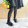 Medias de Verano para Niños con Malla Hueca, Delgadas y Transpirables, Diseño de Corazón, Color Sólido, Leggings sin Costuras para Niños