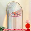 Pegatinas electrostáticas con palabras alegres para decorar el salón de bodas, juego de pegatinas decorativas para ventanas de cristal, pegatinas con palabras alegres de dopamina para bodas, suministros para bodas