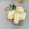 Nueva flor de simulación 3 tubos de cuero cabelludo jacinto salón de bodas área de bienvenida hilera de flores florales decoración de arreglo floral comercio exterior