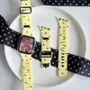Correa de silicona con diseño de lunares en forma de corazón, corte biselado, pasador único, adecuada para Apple 9 10 11 iWatch Ultra