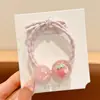 Diadema Dopamine para Niños Banda de Goma Colorida No Lastima el Cabello Lindo Adorno para el Cabello de Niñas Cuerda Elástica Alta para el Cabello Adorno para la Cabeza