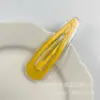 Pinzas para el Cabello de Colores Dulces Pinzas Bb para Niños, Lindos Pasadores Metálicos de Gota de Agua, Pasadores para Flequillo Lateral, Pinzas para el Cabello de Alta Gama para la Parte Posterior de la Cabeza