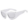 Gafas de sol de estilo burbuja Y2K personalizadas de nuevo estilo, estilo hip hop europeo y americano, cóncavas para exteriores.