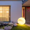 Lâmpada de Lua à prova d'água para exterior Lâmpada solar para gramado Lâmpada decorativa de resina para paisagismo de parque, villa, jardim