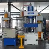 Prensa Hidráulica de Moldeo de Ladrillos de Arena de Plástico de Desecho 315 Toneladas Prensa de Tres Vigas y Cuatro Columnas Prensa Hidráulica para Tejas de Arena Pe