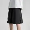 Pantalones Cortos de Malla de Secado Rápido para Niños, Verano Transpirables Elásticos de Seda de Hielo Delgados, Pantalones de Cinco Puntos para Jóvenes, Modernos y Versátiles