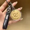 Colgante Shuibeizijin 999 Logo Llavero de Coche Creativo 20Mg Llave Regalo del Día del Padre Llavero Estilo Caliente