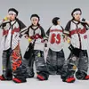 Ropa infantil de moda para street dance, conjunto de actuación de hip-hop para niños, conjunto de camisa genial y elegante, disfraz de actuación de jazz hip-hop
