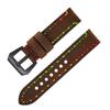 22 nueva correa transfronteriza de Amazon de cuero crazy horse de alta calidad de primera capa de piel de vaca hecha a mano accesorios para reloj de pulsera