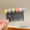 Pinza para Flequillo Infantil para Niñas, Herramienta de Peinado para Recoger Cabello Suelto, Peine Pinza para la Frente, Peine para la Parte Posterior de la Cabeza para Niñas Pequeñas