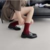 Oferta Especial en Calcetines Básicos de Lana Coreana Nuevos, Suaves, Cepillados, Cómodos, Cálidos, Gruesos, de Canalé, para Mujer, de Media Pantorrilla