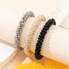 Pulsera Europea y Americana de Cuentas de Cristal Colorido Moda Pulsera Mori Sister Novia Pareja Pulsera Conmemorativa Venta al por Mayor