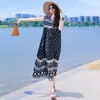 Looks de Início de Verão 2026, Novos Vestidos de Praia de Luxo, Vestidos de Praia de Sanya, Vestidos de Algodão e Seda, Itens Populares e Quentes Este Ano