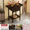 Nicho budista Novo estilo chinês Gabinete vertical Deus da riqueza Gabinete Mesa de Adoração Mesa de Buda Casa Mesa Perfumada Estátuas de Buda Guan Gong Bodhisattva Mesa de Adoração