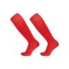 Calcetines de Fútbol de Entrenamiento de Color Sólido Altos y Delgados Transfronterizos, Calcetines Deportivos Profesionales Transpirables y Absorbentes del Sudor, Calcetines Hasta la Rodilla, Venta al por Mayor en Stock