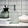 Comércio Exterior Estilo Moderno Transparente Shampoo Sabonete para o Corpo Sabonete para as Mãos Condicionador de Cabelo Vidro Cabeça de Bomba de Pressão de Vidro Frasco de Vidro