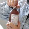 Botella de aluminio con tapa de rosca para bebidas, zumo, leche, té, botellas de vidrio transparente, subembotelladas, fabricantes al por mayor de botellas de vino de frutas