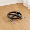 Carrinho de Chapa de Ferro Carrinho Tartaruga Carrinho Plano Pequeno Carrinho de Quatro Rodas Basculante Carrinho de Carga Reboque de Manuseio Rodízios de Alta Resistência Baixo Ruído
