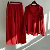 Traje Casual Holgado Nuevo de Verano al por Mayor 2026 Wish Conjunto de Dos Piezas Transfronterizo Europeo y Americano Pantalones Largos de Pierna Ancha
