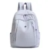 Mochila de Ombro Duplo Moda Tendência Leve Feminina 2026 Nova Casual Versátil Impermeável Tecido de Nylon Viagem Grande Capacidade
