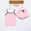 Pijama Delgado Estilo Ins Transfronterizo de Comercio Exterior para Mujer, Conjunto de Siete Piezas para Primavera y Otoño, Ropa de Casa con Patrón de Grulla, Pijama Delgado para Todas las Estaciones