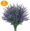 Flor artificial de lavanda falsa 7 galhos fornecimento direto transfronteiriço flor artificial DIY display para casa flor de plástico decoração de interiores pronta entrega