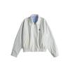 Jaqueta Dupla Face de Alta Qualidade Nandchn Original Tendência Retrô Masculina Solta Gola Lapela Xadrez J10066