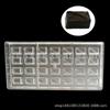 Molde de chocolate cuadrado de escalera de exportación en stock ácido de poliéster PC chocolate molde 3D alta calidad