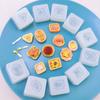 Brinquedo de Comida Simulada Palitos de Massa Frita Coxas de Frango Frutas Acessórios de Resina Molde de Silicone Cola de Creme DIY Corda de Cabelo Molde de Ímã de Geladeira
