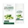 Desodorante Antiperspirante em Bastão OCEAURA (Cheiro de Pepino) é não pegajoso, refrescante e deixa um aroma agradável, proporcionando frescor local à pele